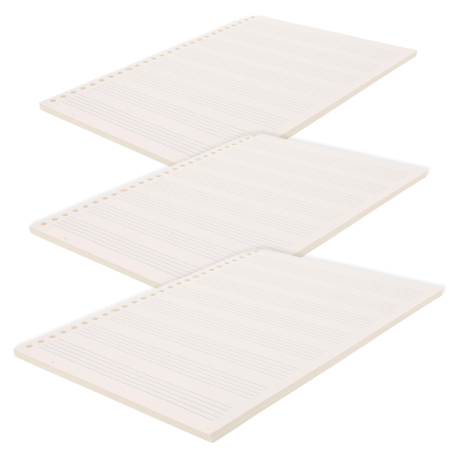 3Pcs Compact Detachable Guitar - đánh giá và giá Blank Sheet Music Notebook