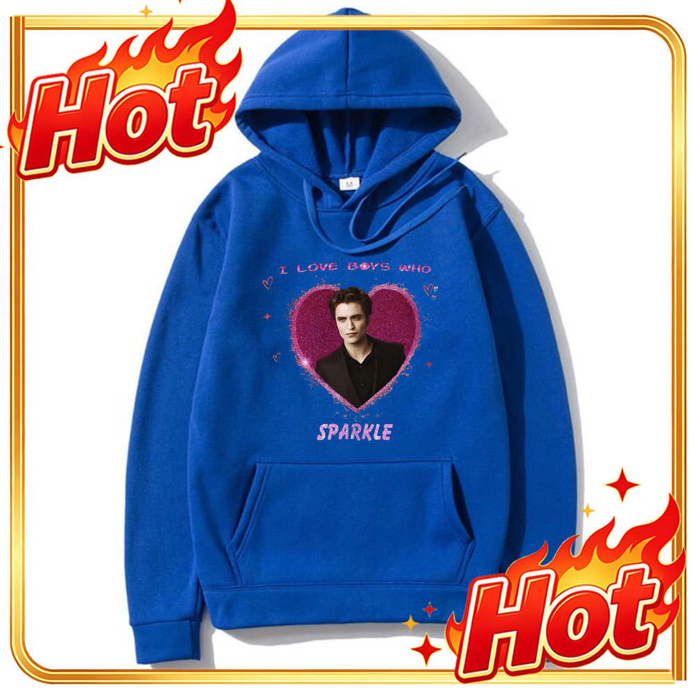 I Love Boys Who Sparkle Hoodie - đánh giá và giá Movies