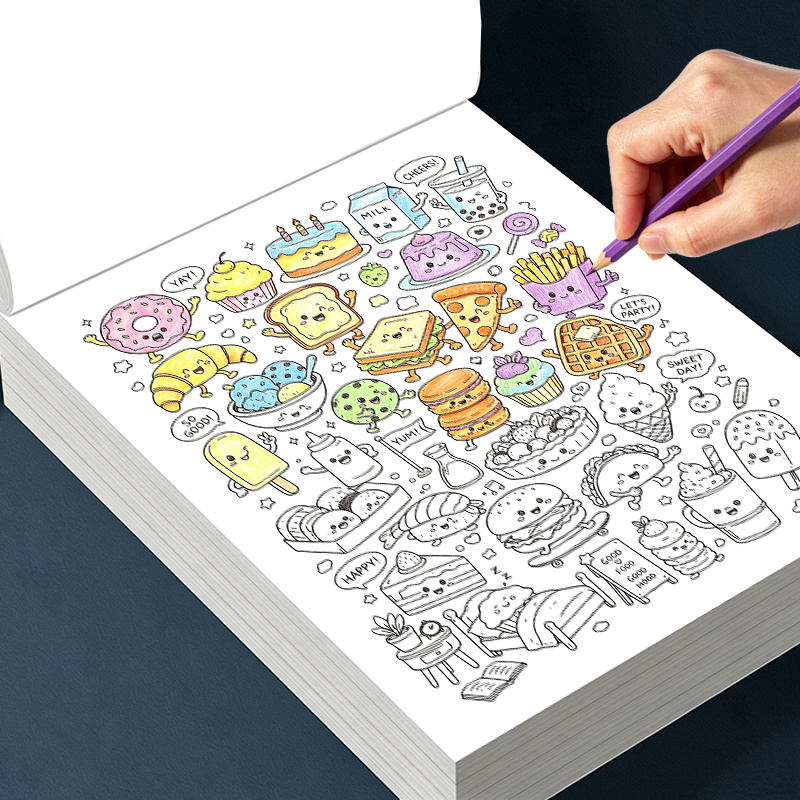 16 Pages Little Doodles Adult  - đánh giá và giá Adult Coloring Book Stress Relief