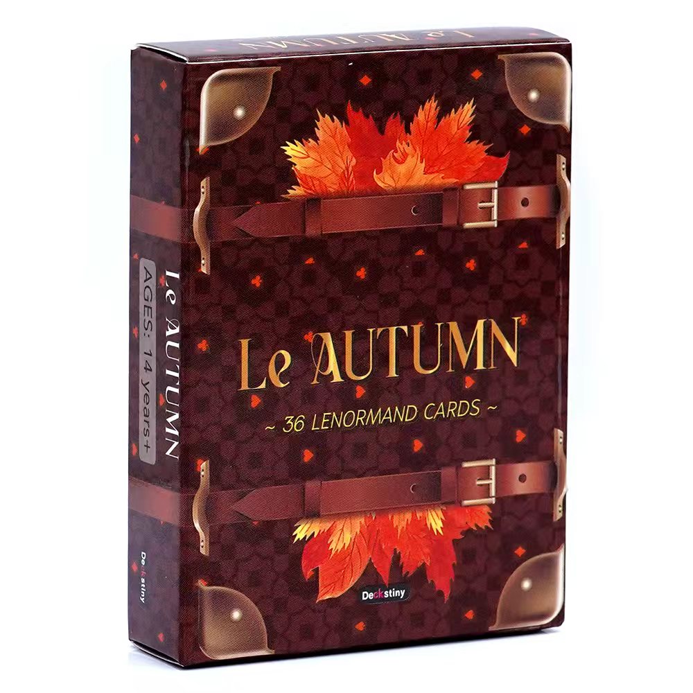 Lenormand Tarot Deck Le Autumn - đánh giá và giá Tarot Deck With Guidebook