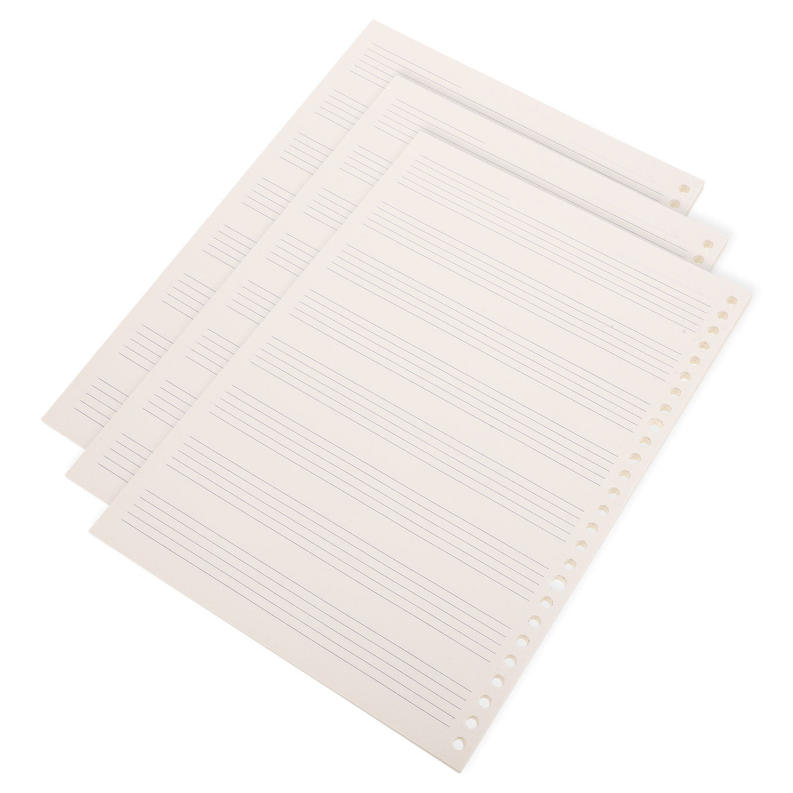 3Pcs Compact Detachable Staff  - đánh giá và giá Blank Sheet Music Notebook
