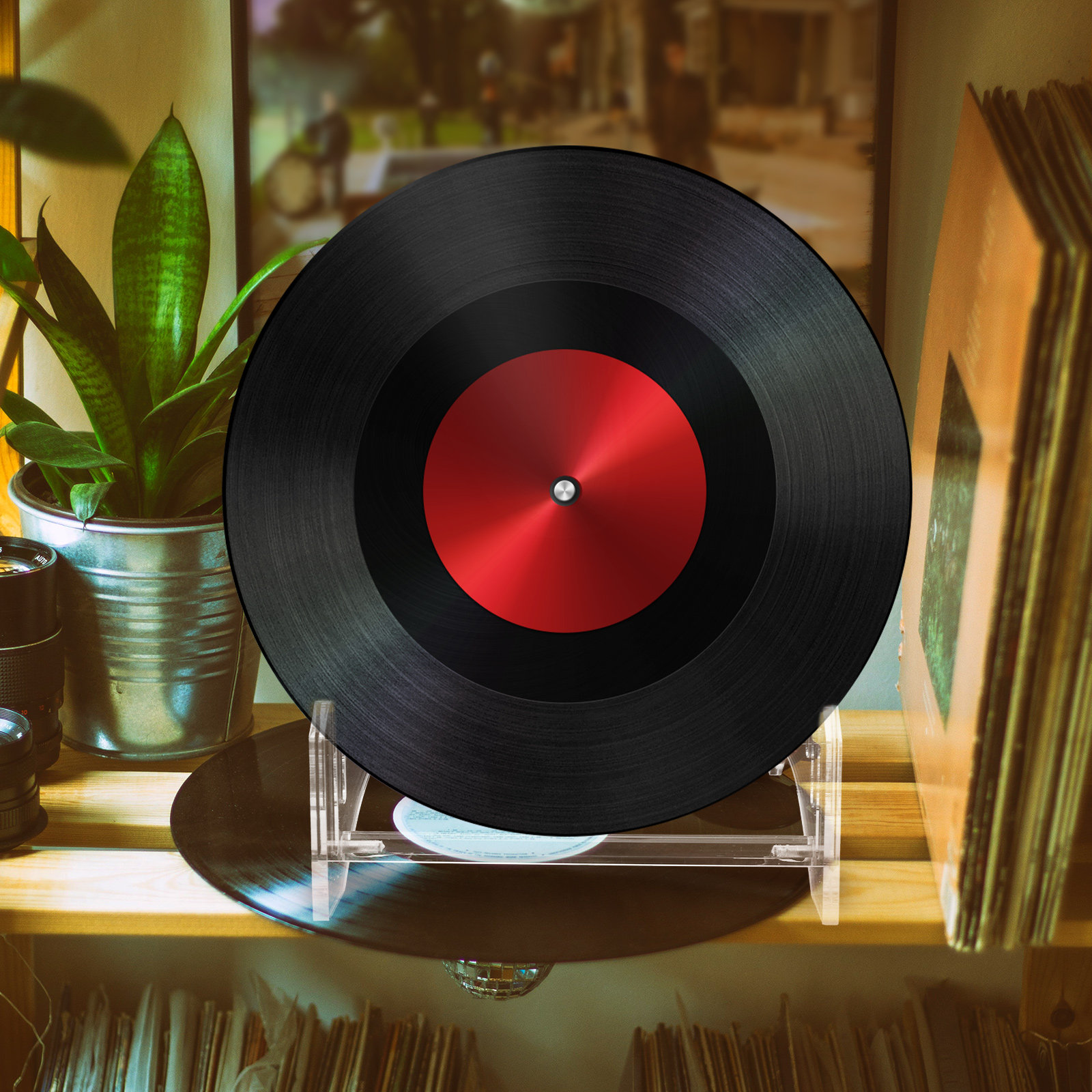 Acrylic Vinyl Record Display R - đánh giá và giá Magazines