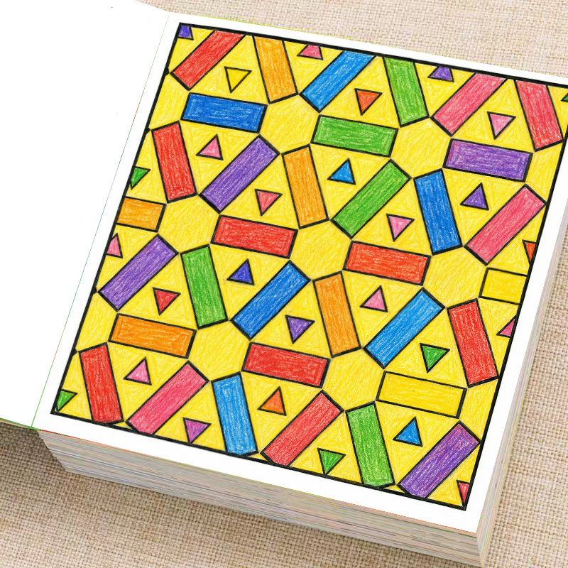 28 Pages Geometric Patterns Co - đánh giá và giá Adult Coloring Book Stress Relief