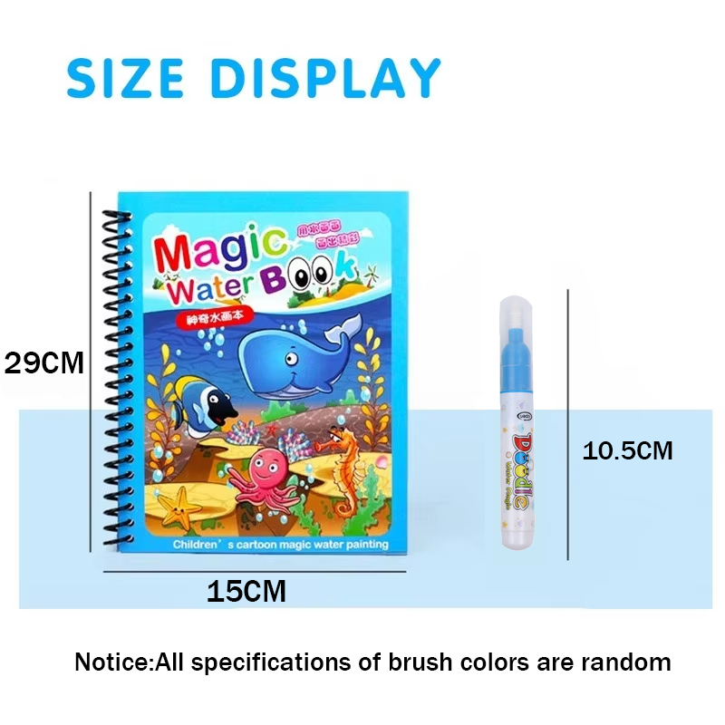 1PC Children Watercolor Painti - đánh giá và giá Reusable Water Magic Coloring Book