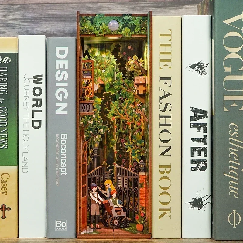 DIY Wooden Book Nook Shelf Ins - đánh giá và giá Diy Wooden Book Nook Kit Shelf Insert