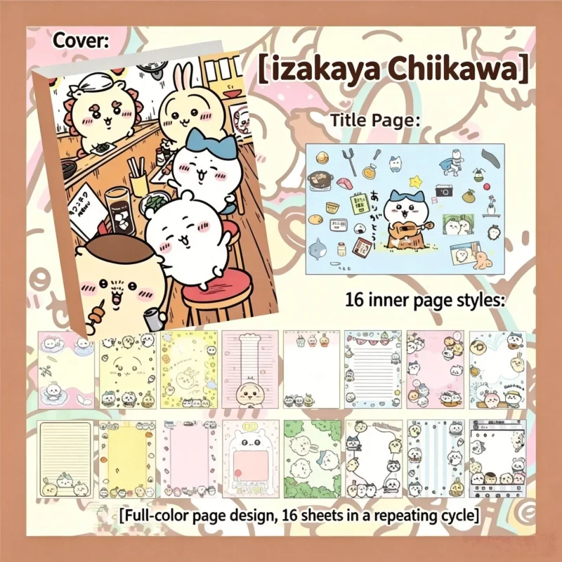 Chiikawa Cute Notebook 80 Shee - đánh giá và giá Books