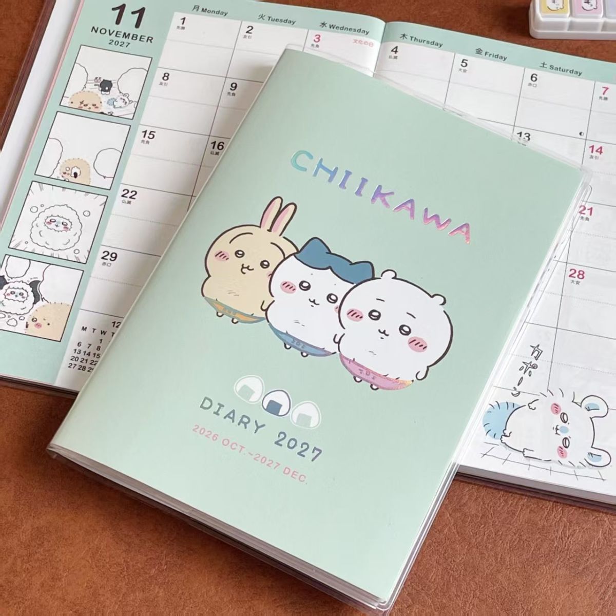 New Chiikawa 2027 Agenda Plan  - đánh giá và giá Stationery Books