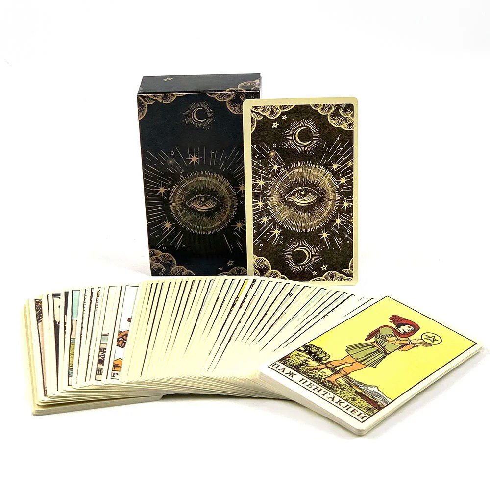 Russian Edition Tarot Cards Fa - đánh giá và giá Tarot Deck With Guidebook
